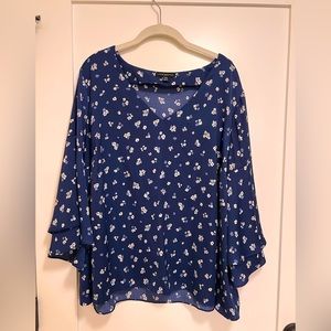Lane Bryant Floral Blouse